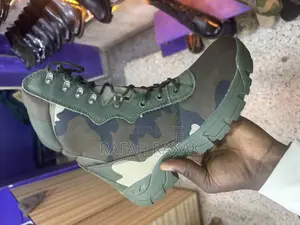 Original Green Combat Camouflage Tactical Desert Boots