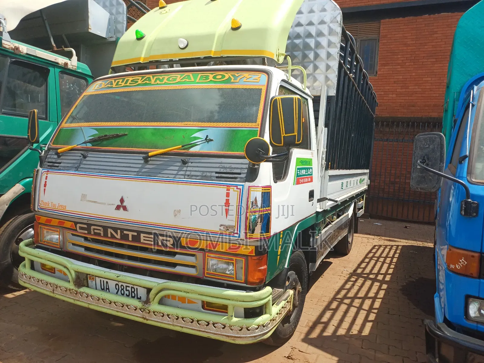 Canter Truck Yellow