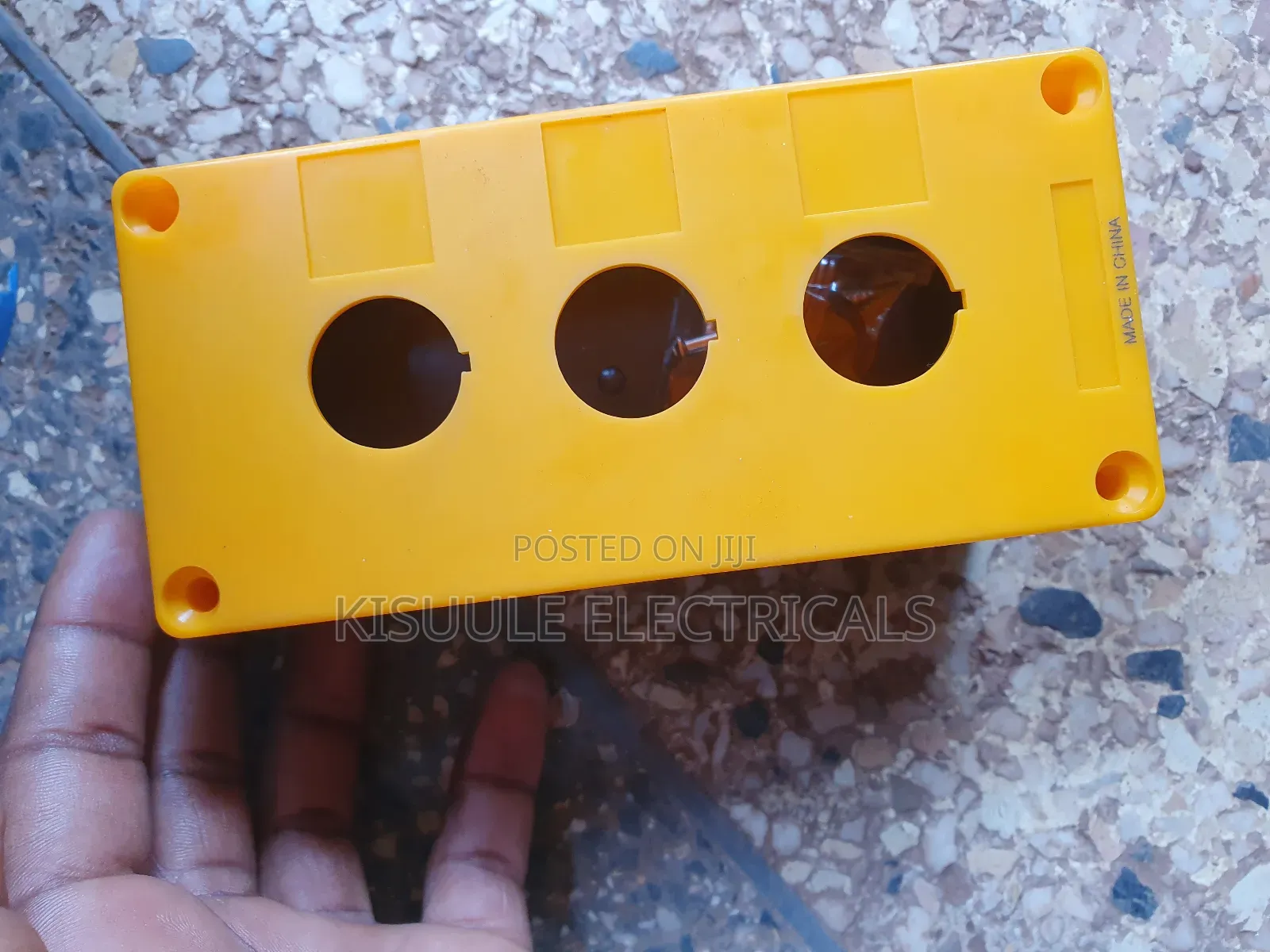 3 Hole Button Box 22mm, 1hole, 2hole, 4hole