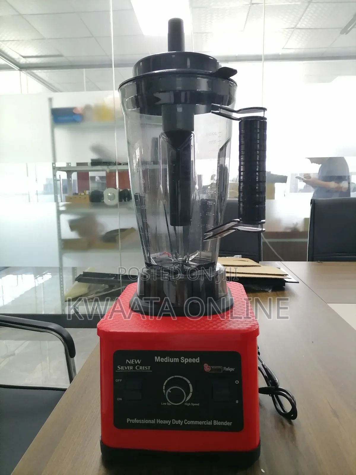 Silver Crest Commercial 4l Blender Grinder – 10000w Heavy-Duty