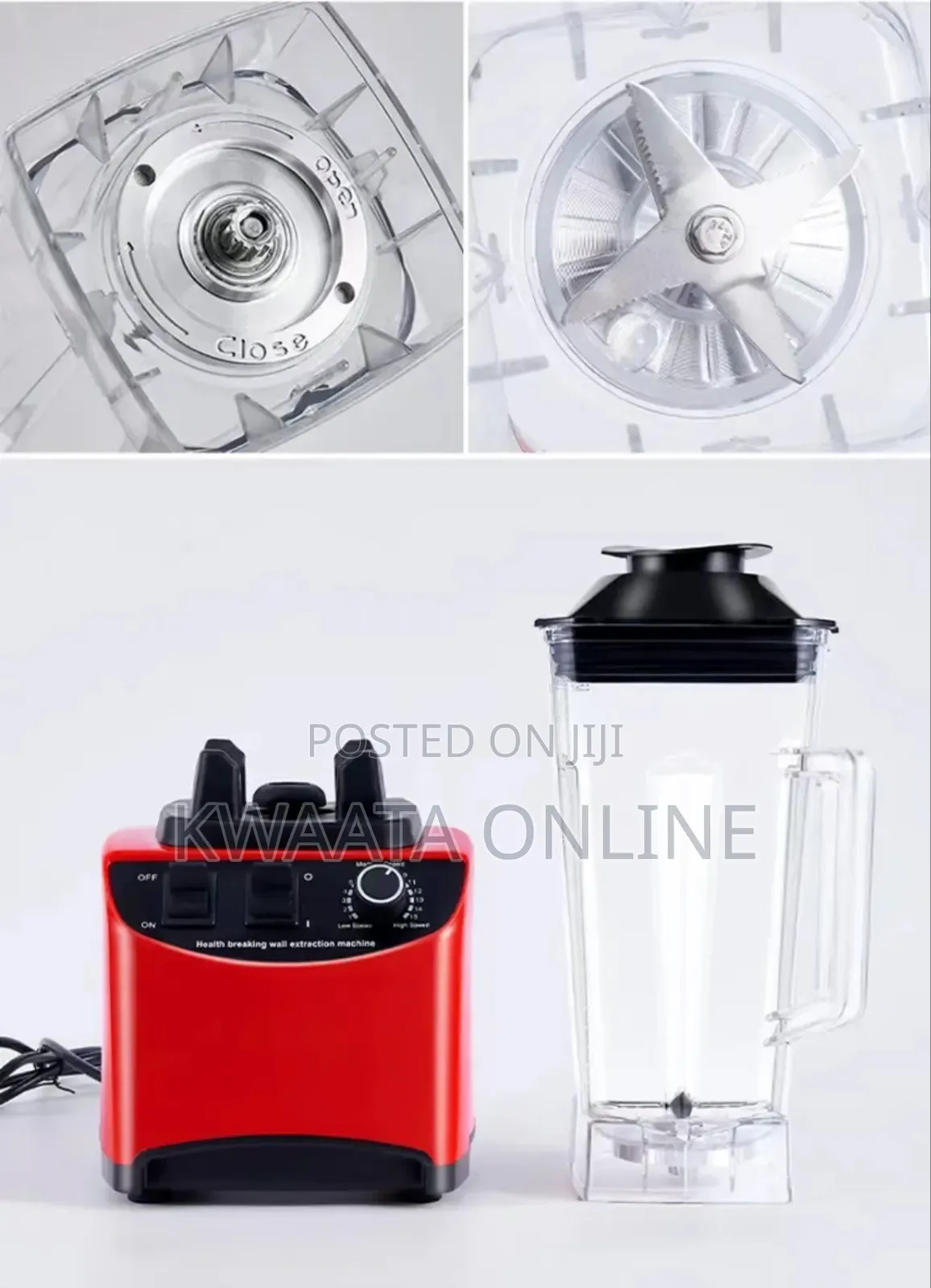Silver Crest Commercial 4l Blender Grinder – 10000w Heavy-Duty
