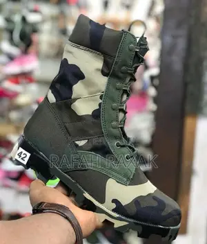 Men’S Siwar Camouflage Military Tactical Desert Boots