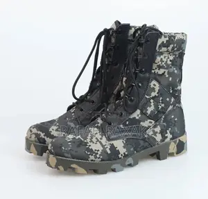 Original Black Military Tactical Camouflage Desert Boots