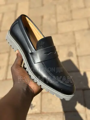 Original Men’S Black Timberland Leather Penny Loafers
