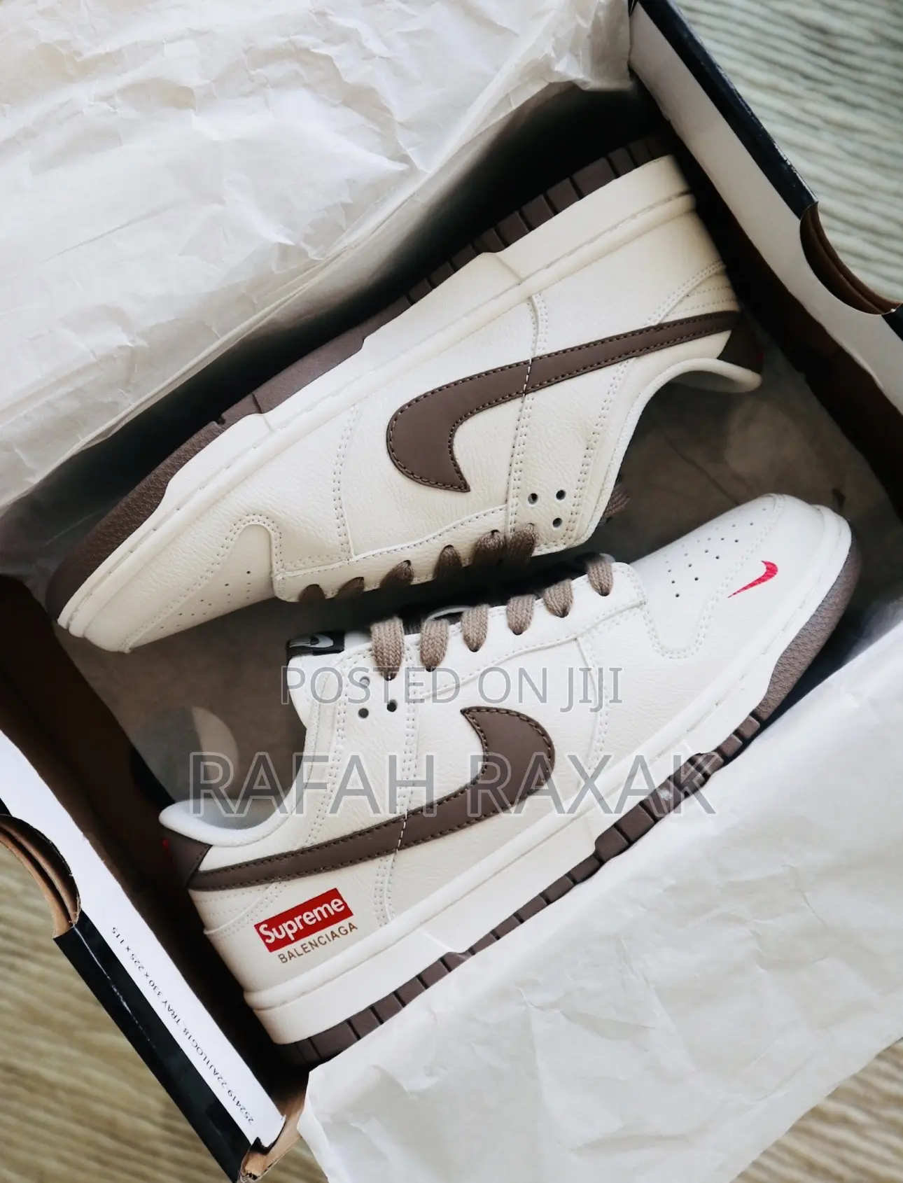 Original Nike Sb Dunk Low X Supreme X Balenciaga Sneakers