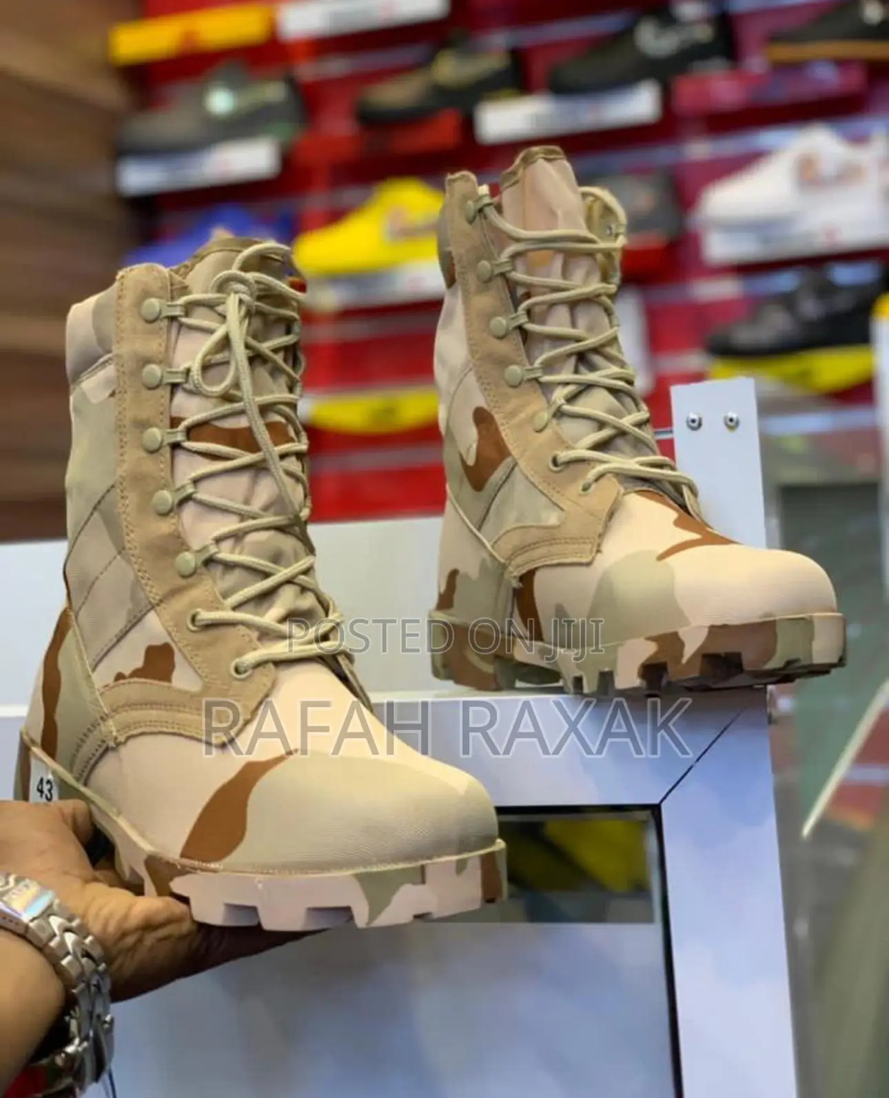 Original Men’S Camouflage Desert Tactical Boots