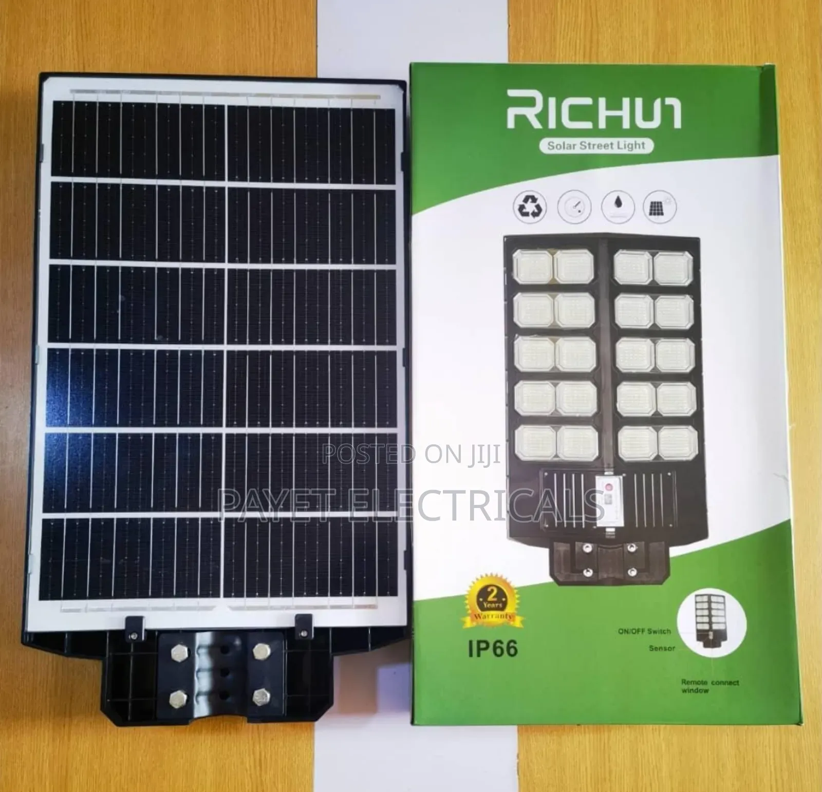 Bright Led Solar Street Light for 1500watts