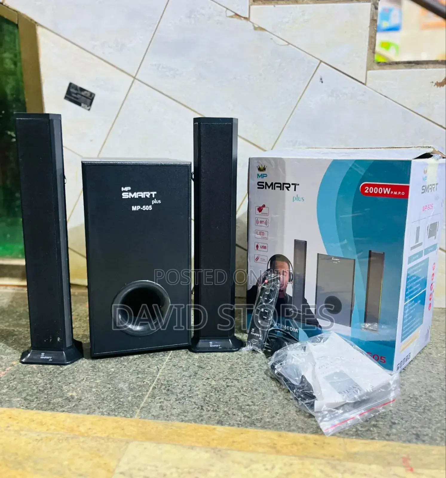 Smartplus 2.1 Multimedia Speaker Mp-505