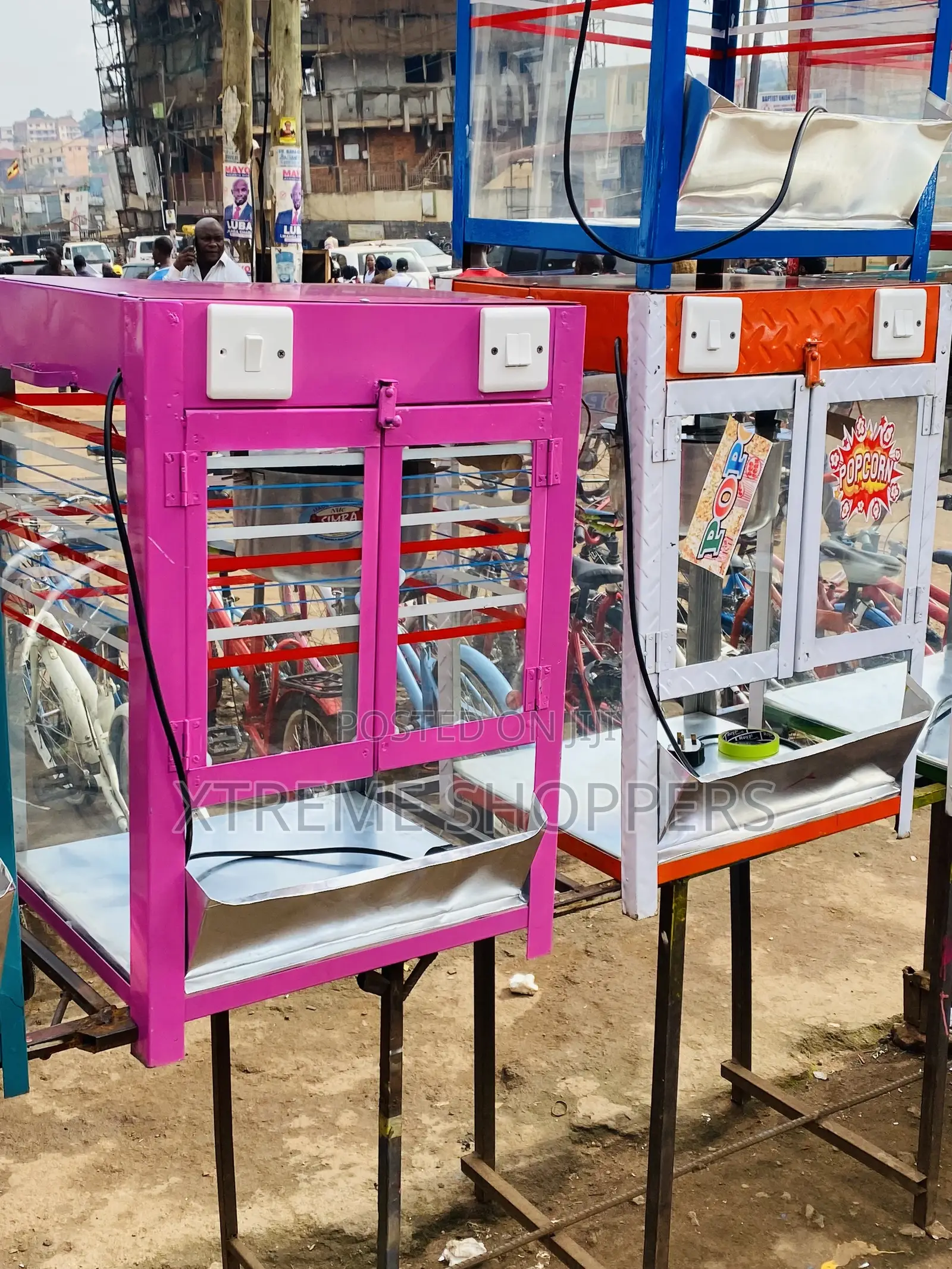Nile /Local Made /Popcorn Machine /Electric Machine /Pink