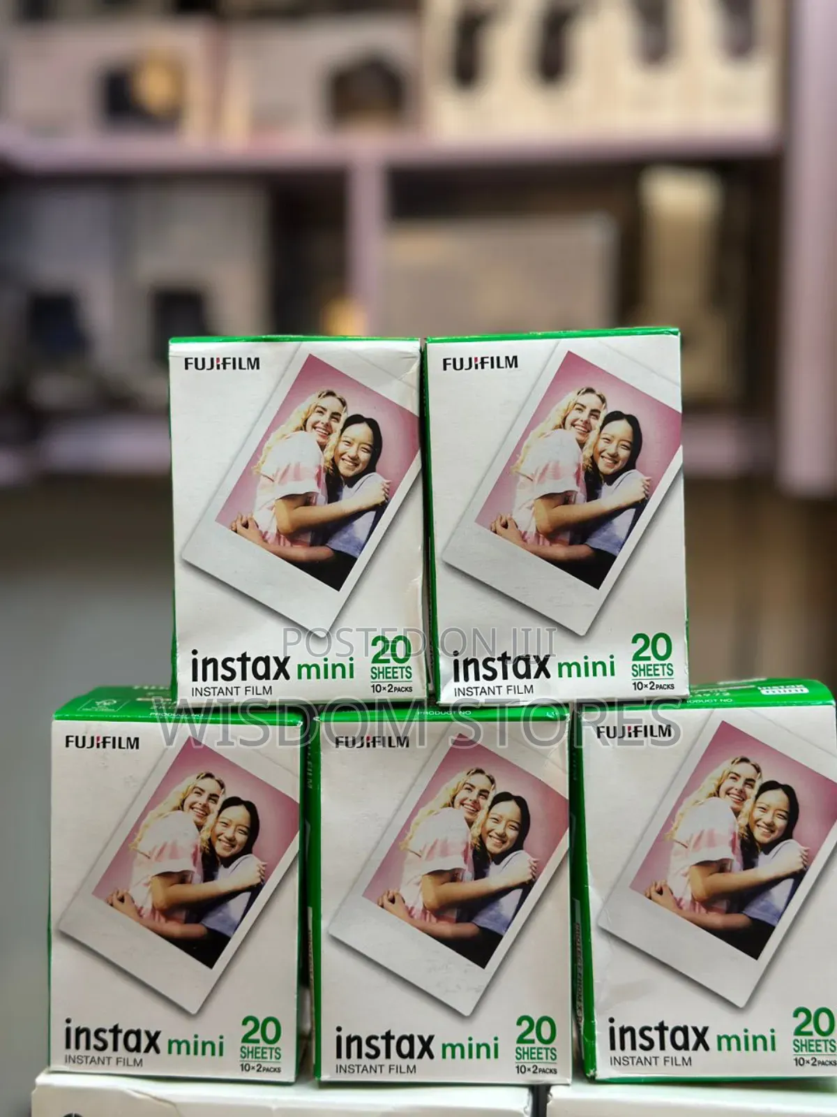 Fujifilm Instax Mini Instant Film.