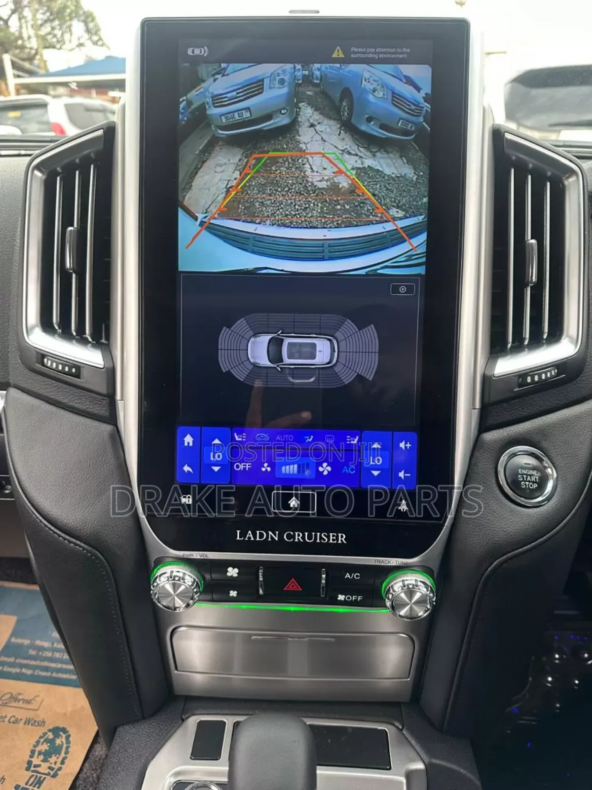 Tesla Radio System for Landcruser Lc200 High End 2016_2020