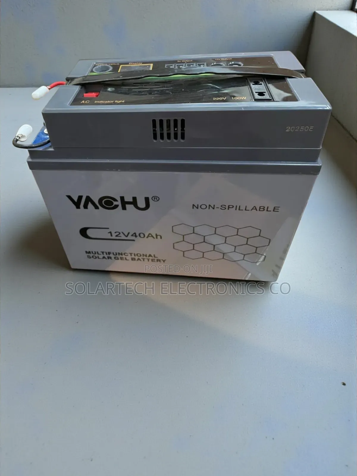 Yachu 40ah Smart Multifunctional Solar Gel Battery