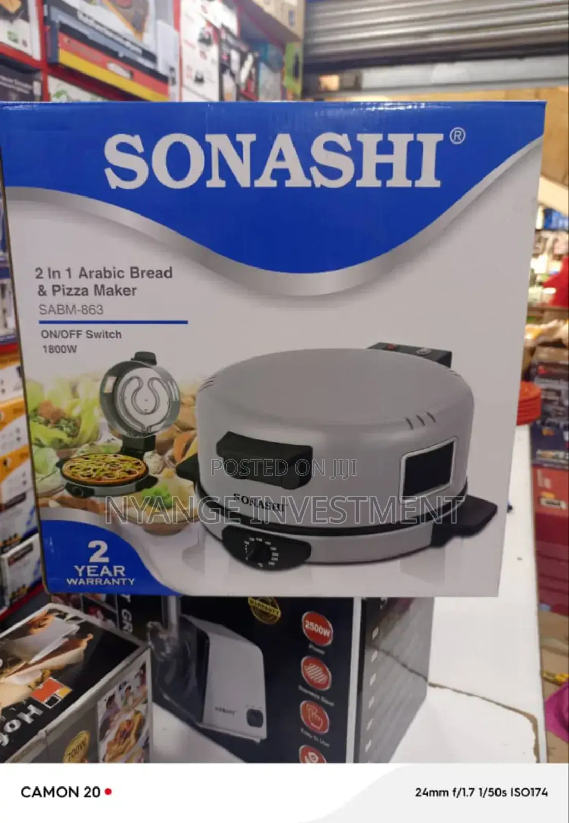 2il1 Arabic Blade and Pizza Maker. Sonash Bread and Pizza Maker