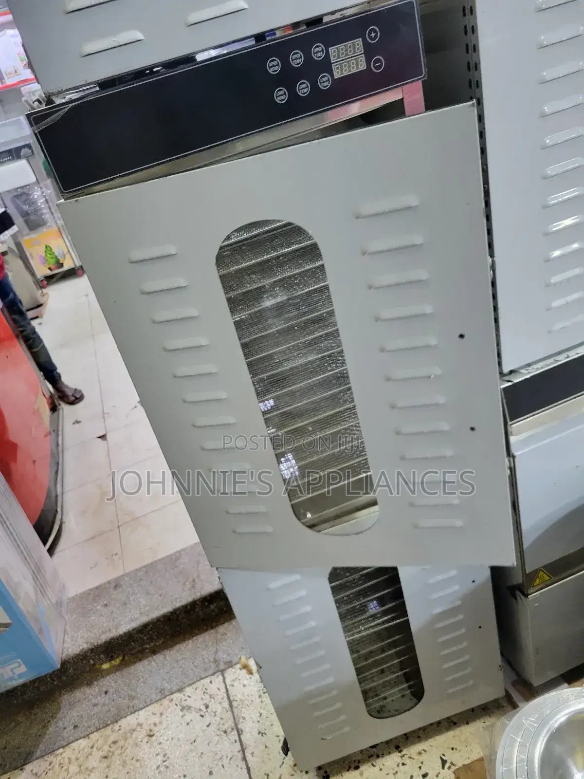 Commercial Stainless Steel Food Dehydrator Cabinet With 32 Trays Heavy