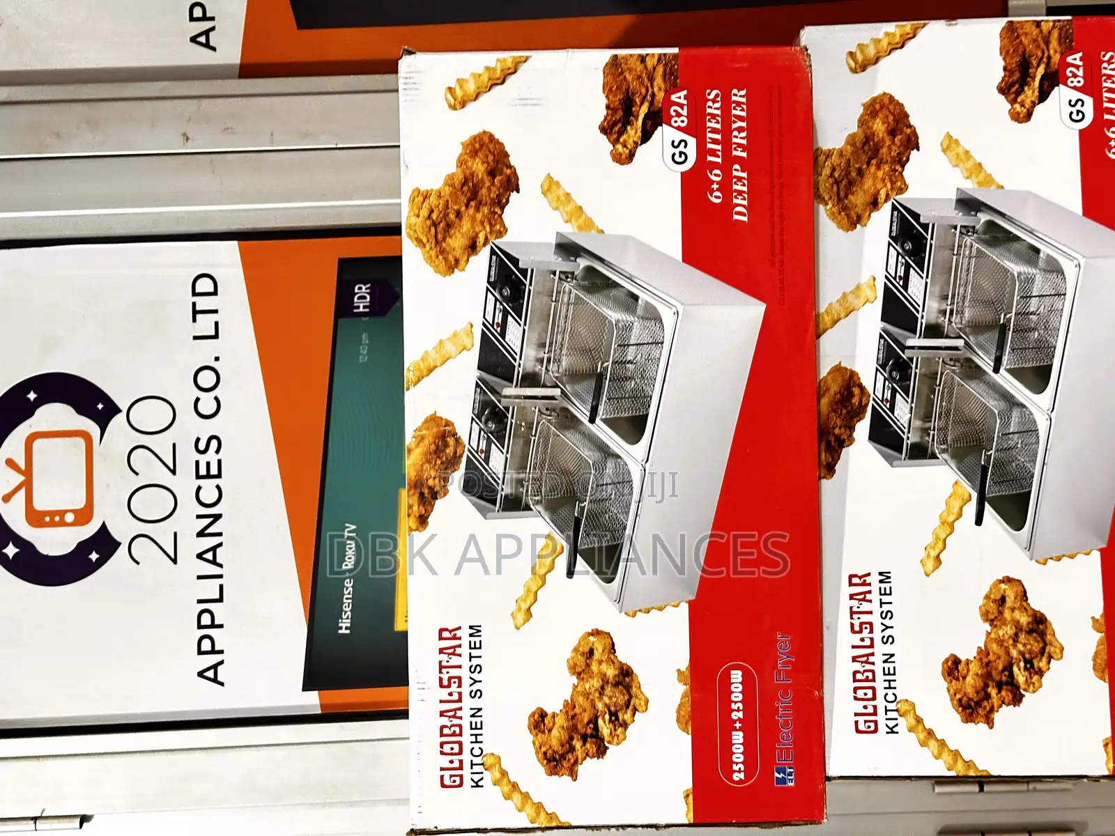 6*6l Global Star Electric Deep Fryers Available