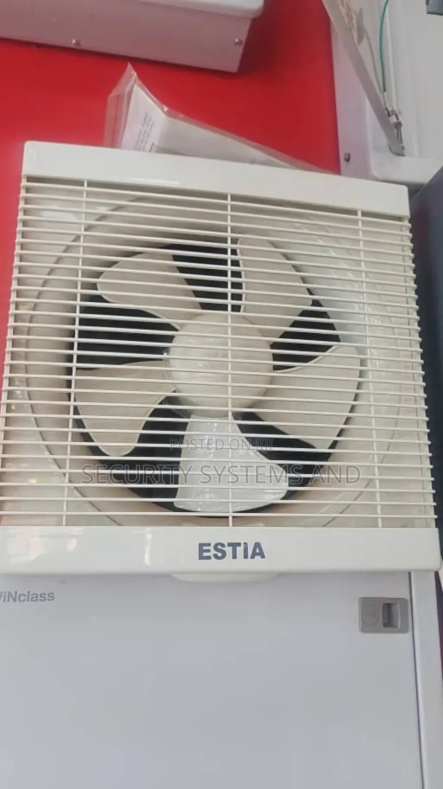 PVC Exhaust Fan 12 Inches - Wall Mounted - Estia Brand