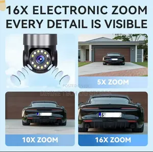 V380 Pro 4-lens Wifi Ptz Electric Security Camera.
