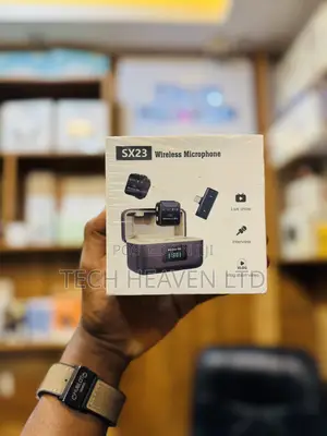 Sx23 Wireless Lavalier Microphone - 2.4g Cardioid Interview Mic