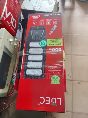Solar Street Light With Remote, 500w,