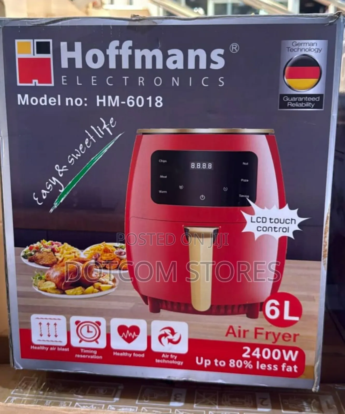 Hoffman 6l Digital Air Fryer