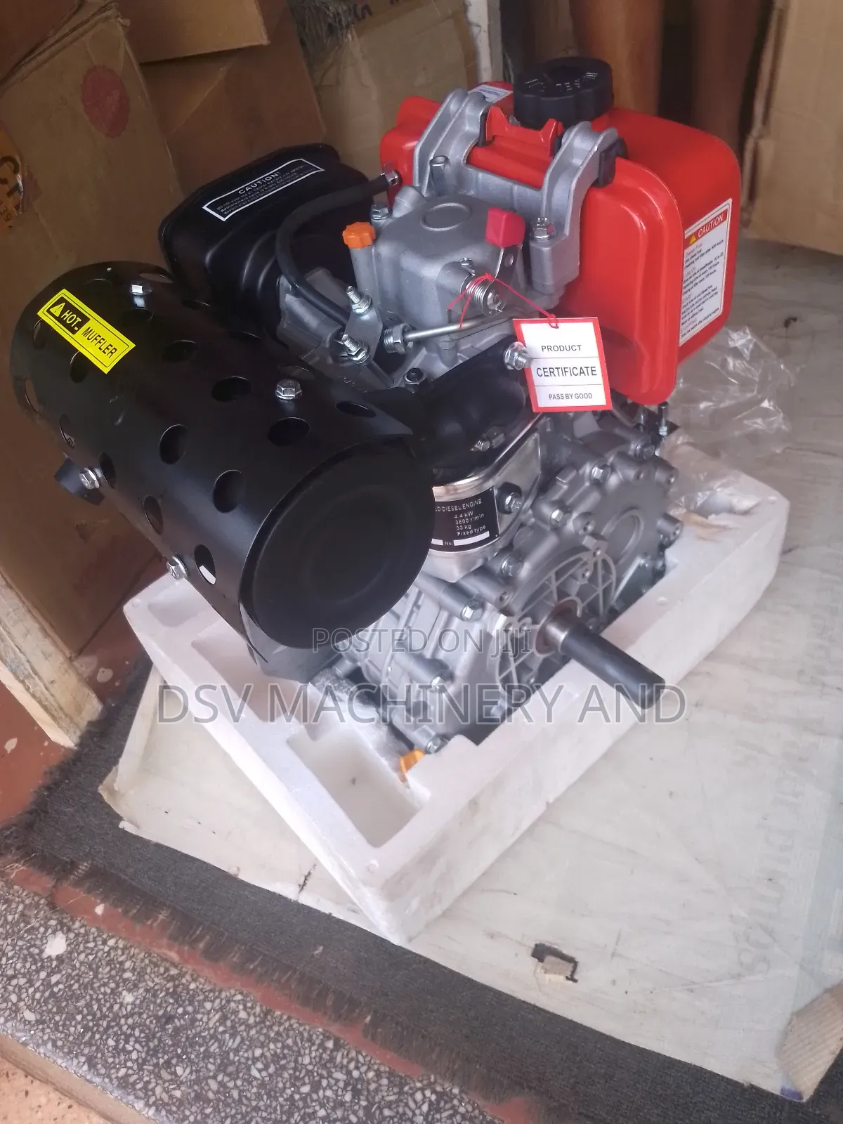 178f 4.4kw 6hp Air Cooled Diesel Engine