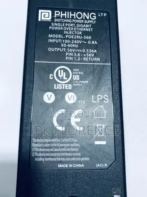 Phihong 56v Ethernet Injector