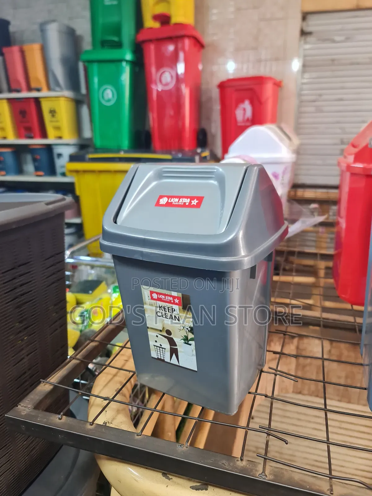 5litres Plastic Swing Dust Bins Plastic Dust Bins for Office