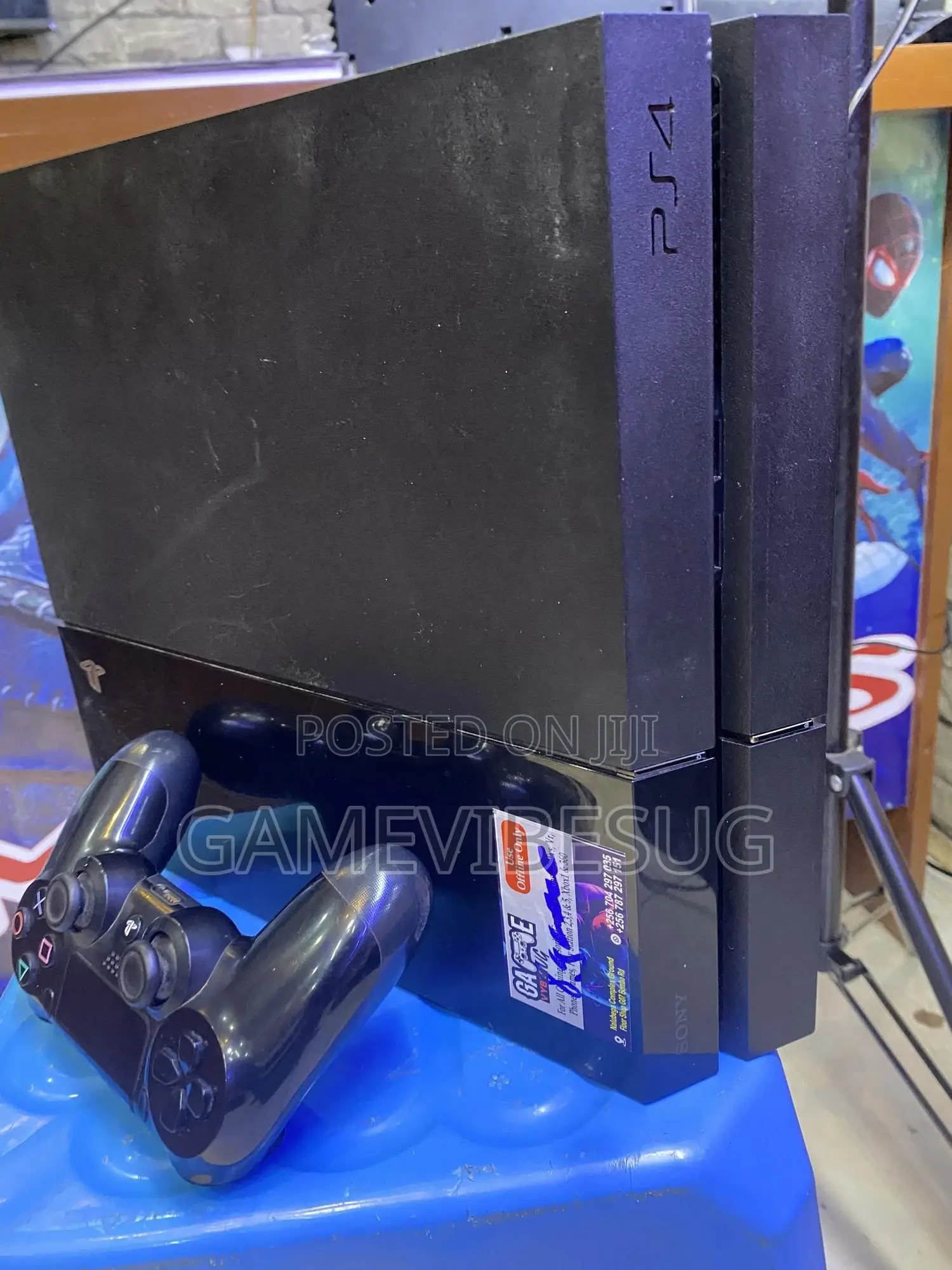 Sony Playstation 4 (Uk Used) 7 Games + 2 New Wireless Pads
