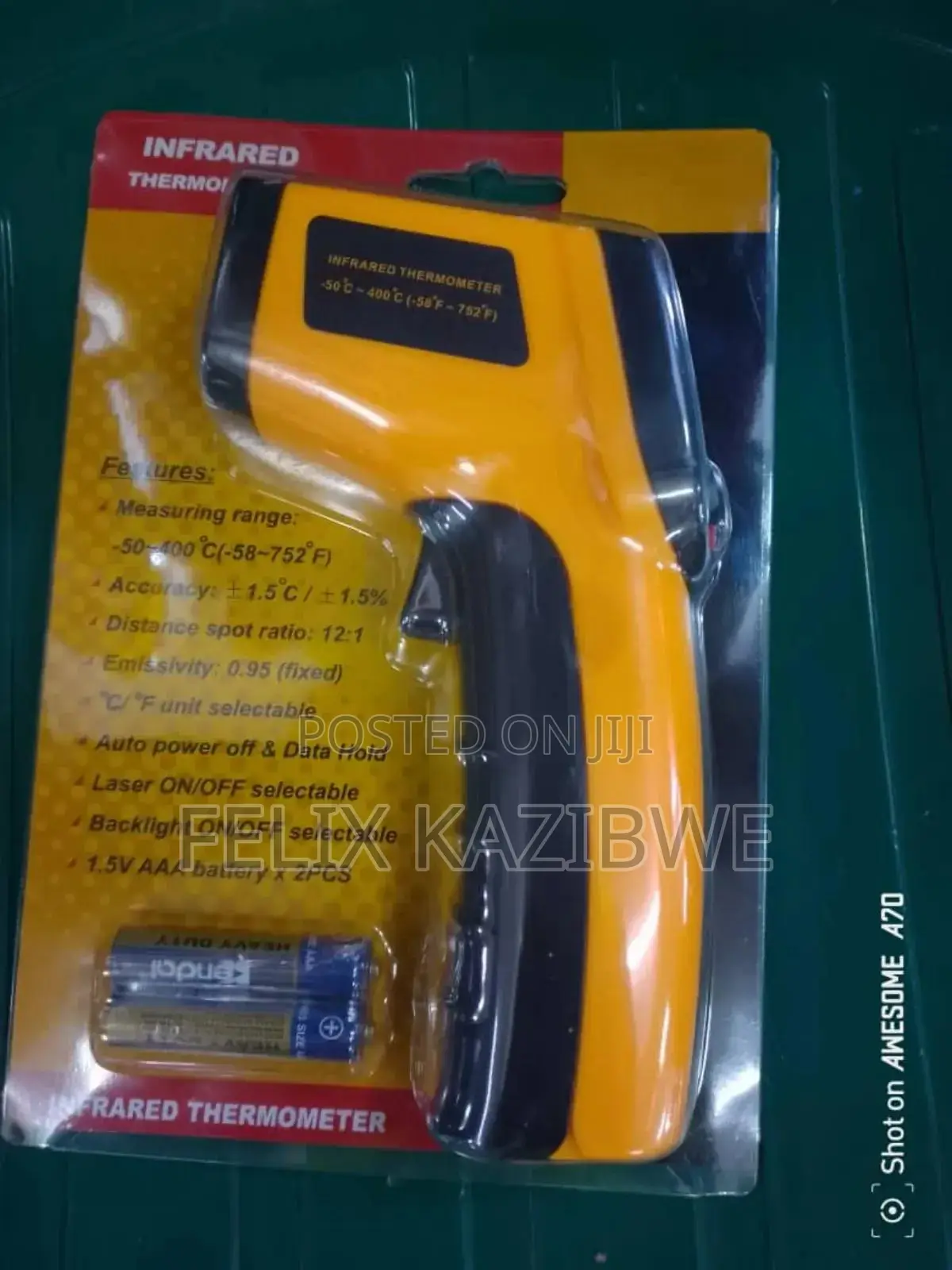Infrared Thermometer.