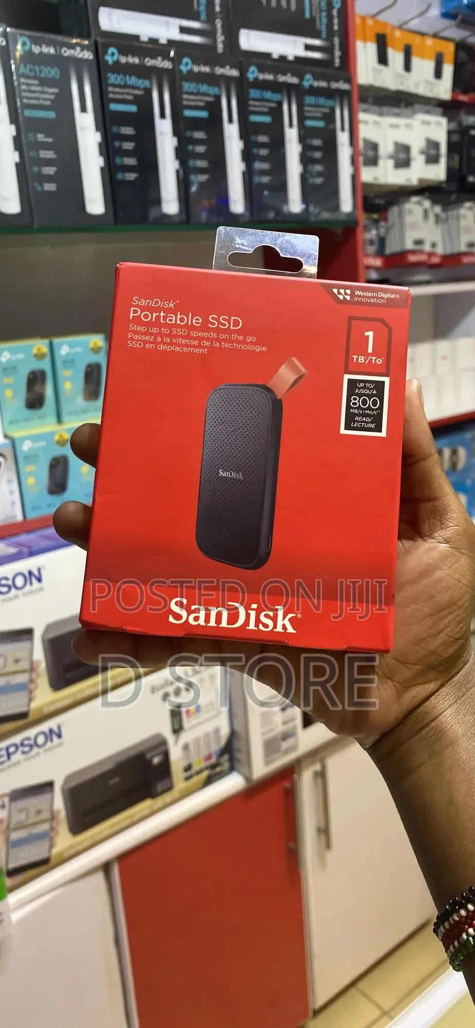 1tb External SSD San Disk