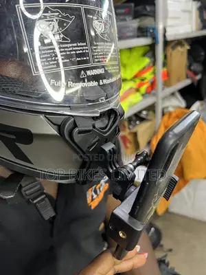 Helmet Phone Holder