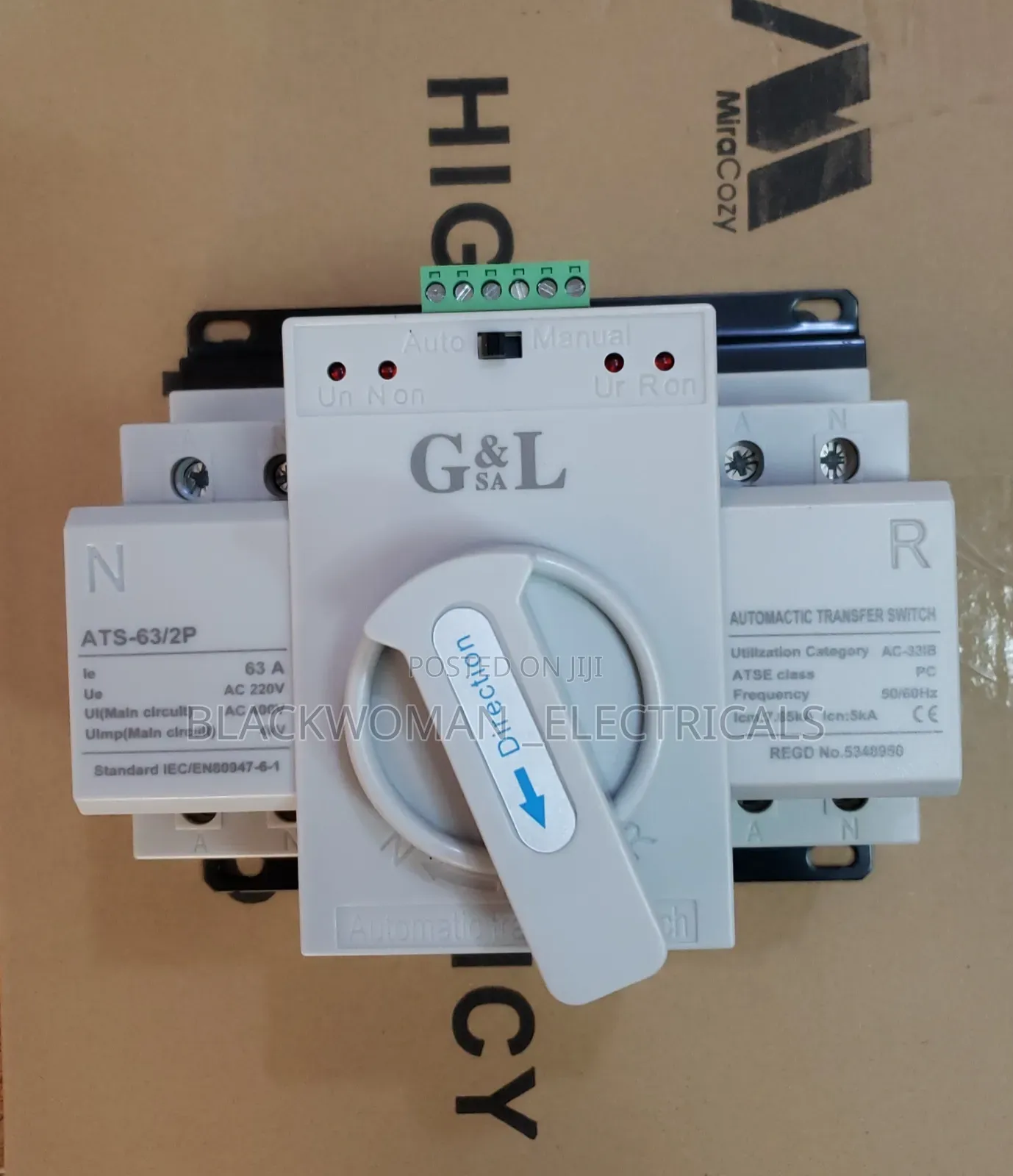 Automatic Transfer Switch 63a 2pole