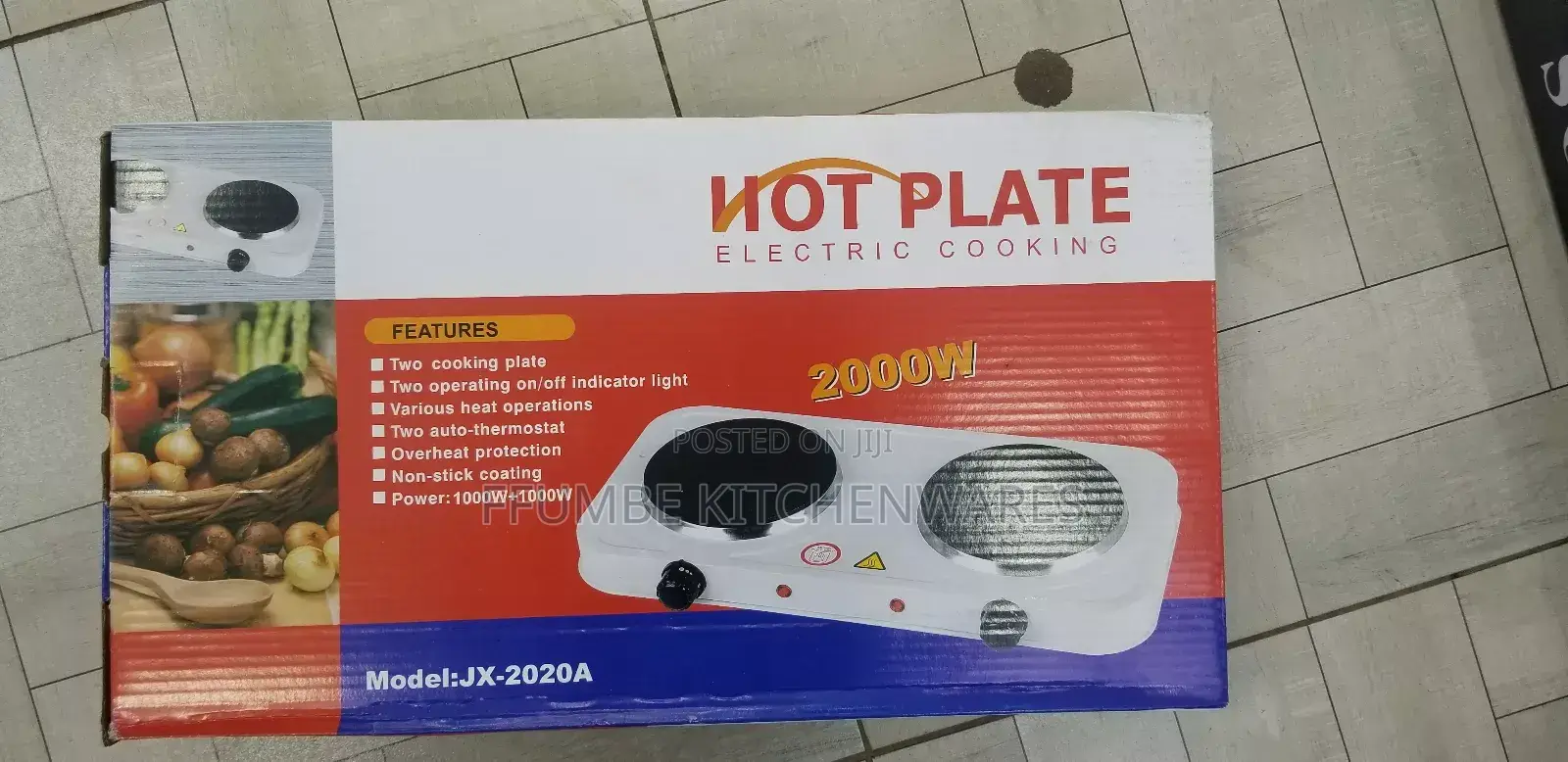 Electric Hot Plate Double Burner