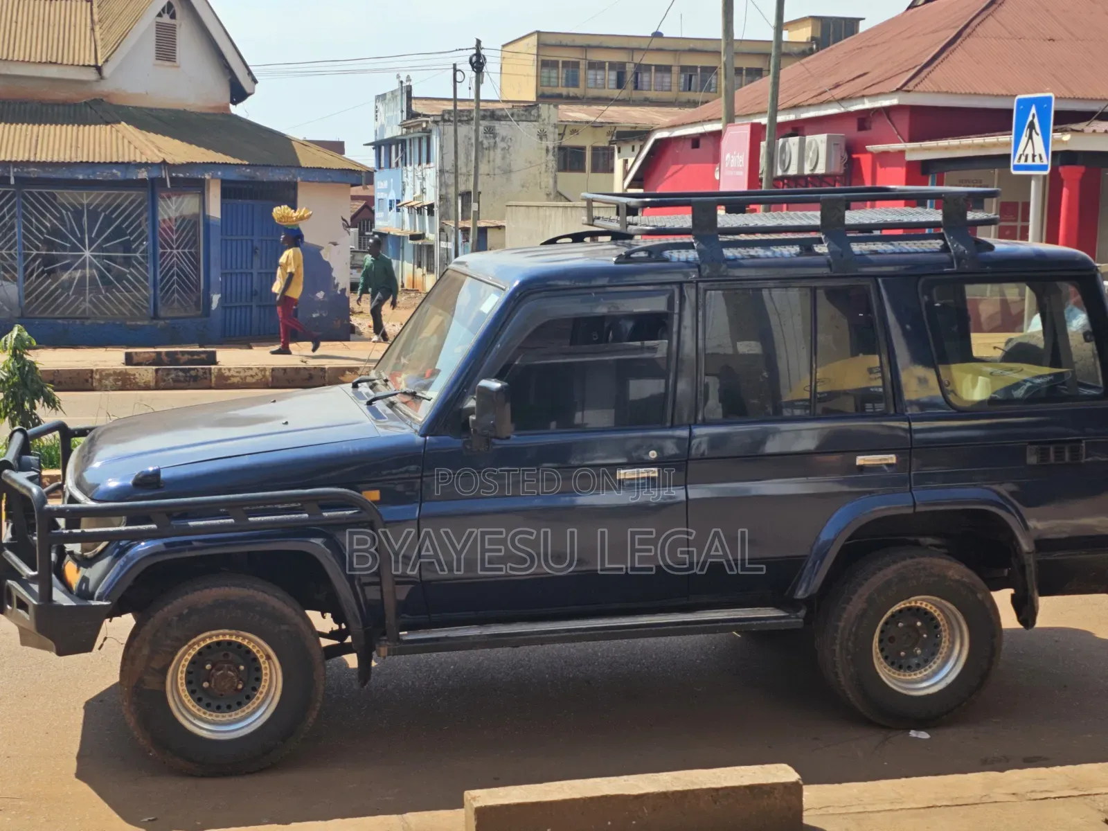 Toyota Land Cruiser Prado 3.0 D 1995 Blue
