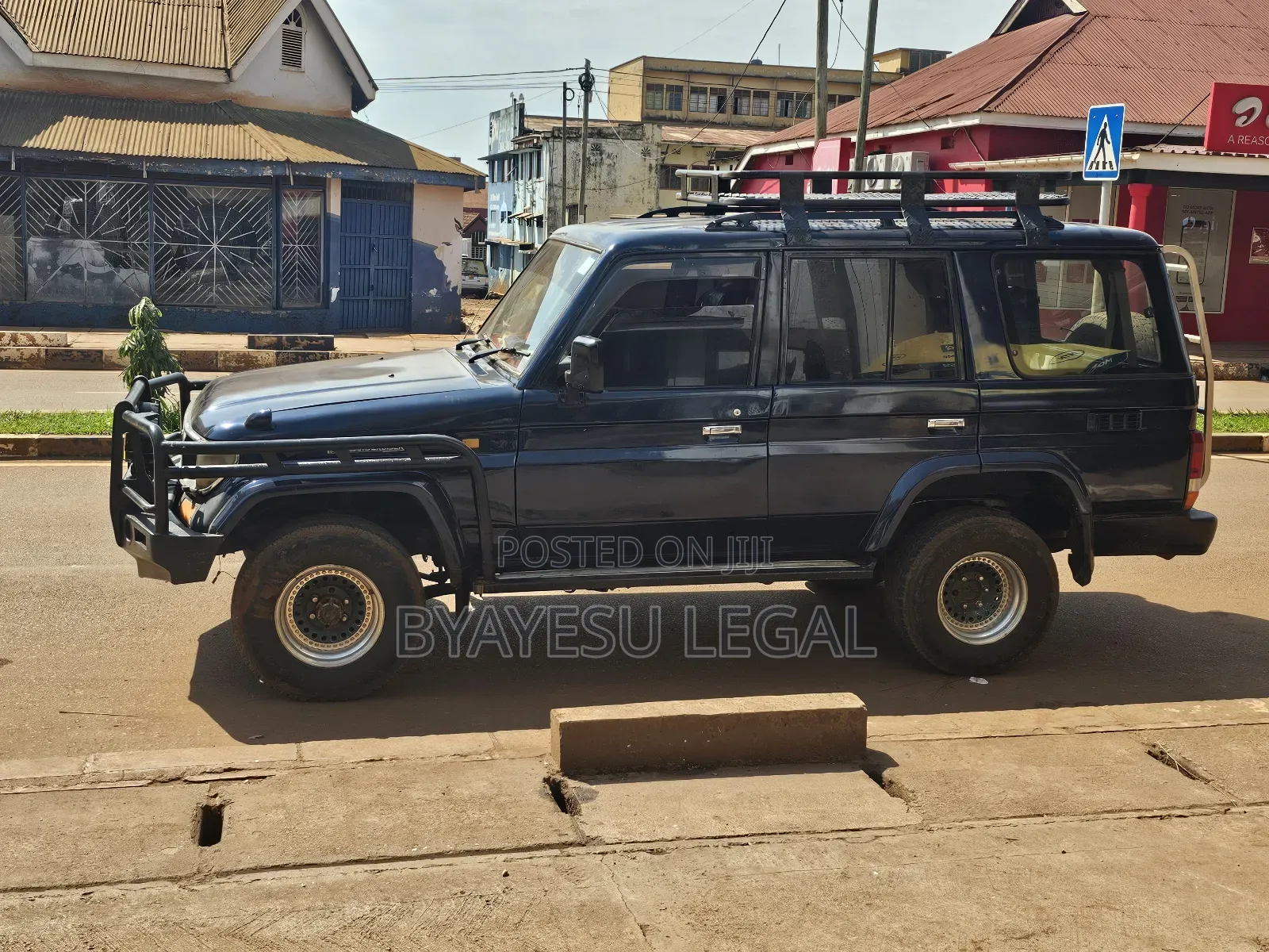 Toyota Land Cruiser Prado 3.0 D 1995 Blue