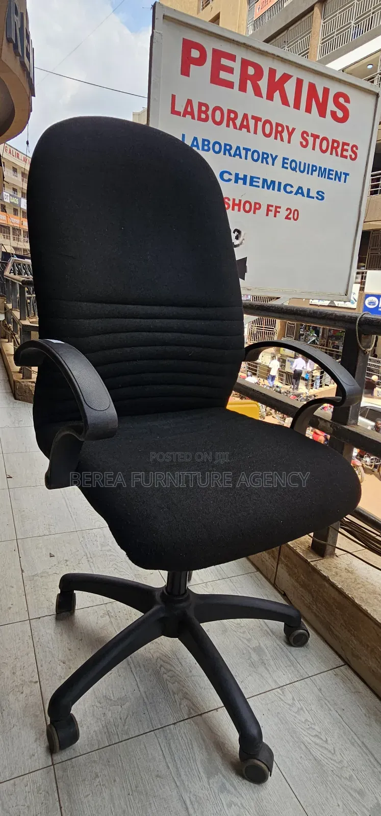 Original Refurbished Fabric Malaysian Chair