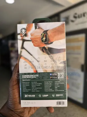 Green Lion Communicate Watch With Whatsapp