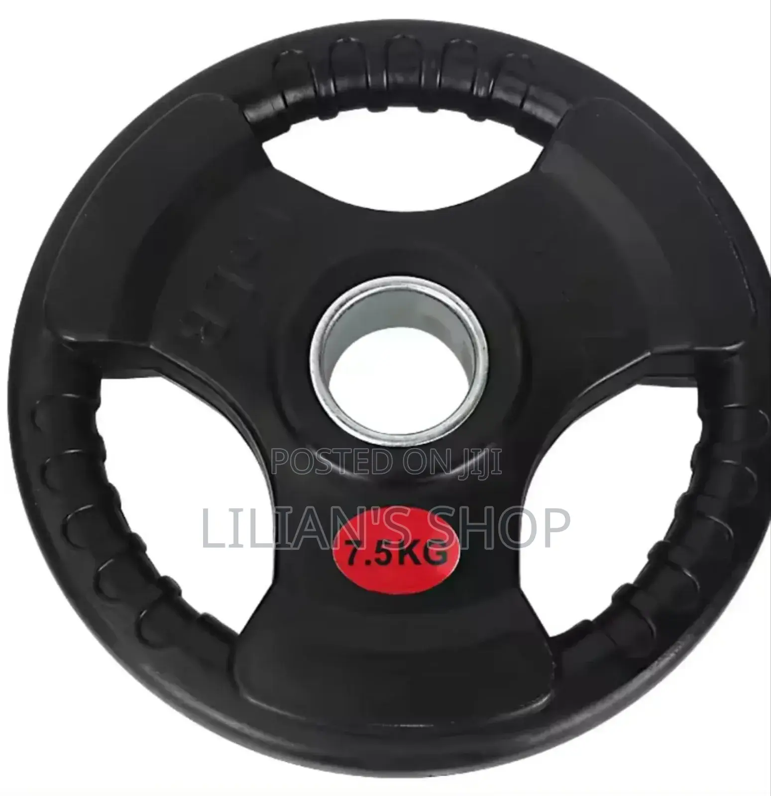 7.5 Kg (16 Lb) Rubber-Coated Olympic Weight Plate