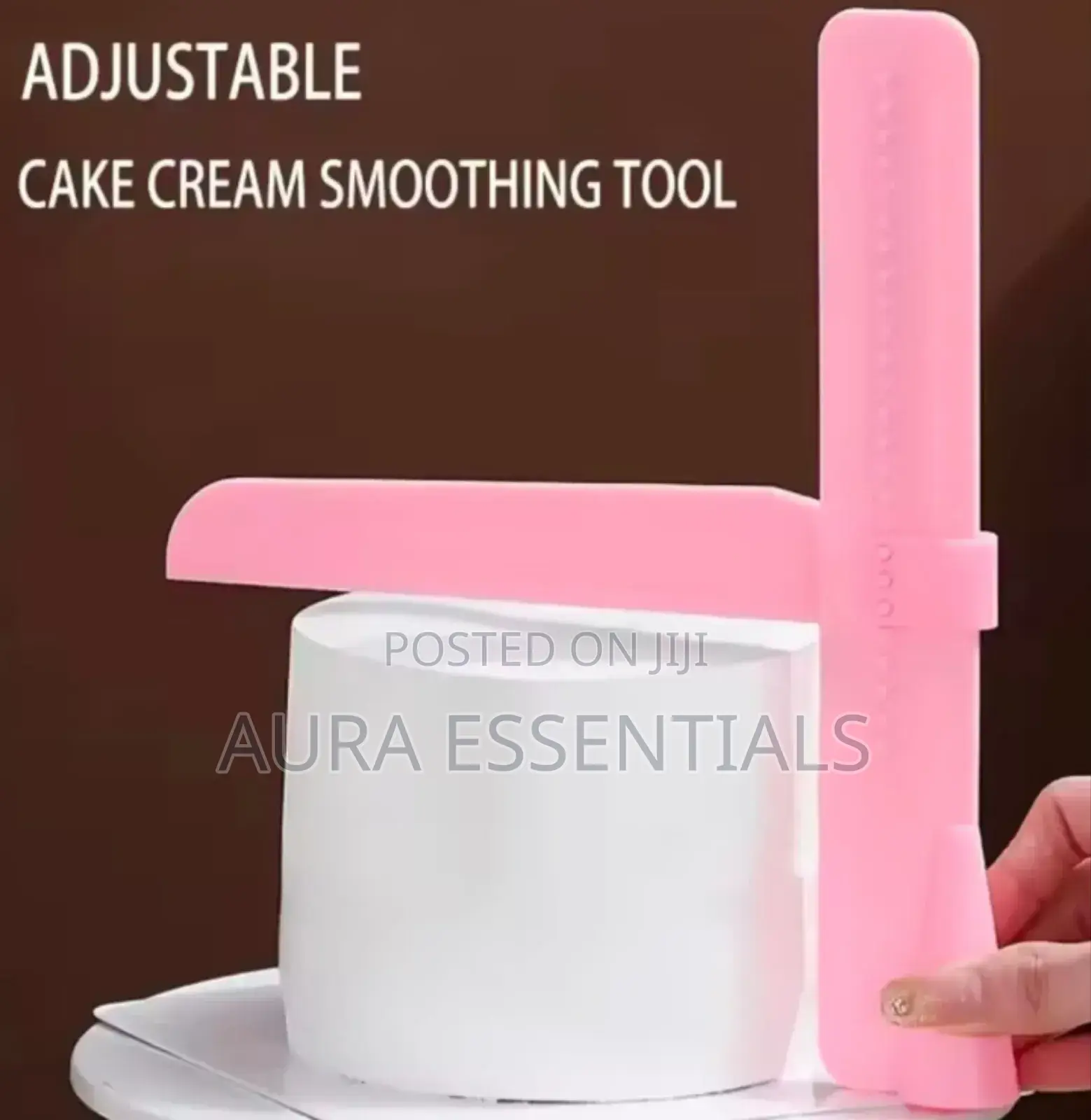 Adjustable Plastic Cake Scraper or Smoother