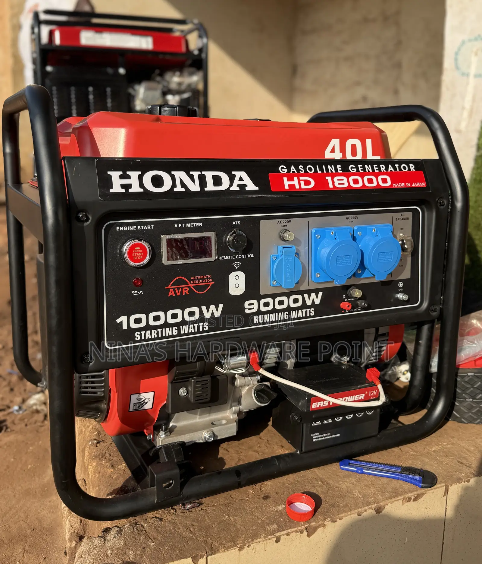 Generator 10000wats Remote Start Honda