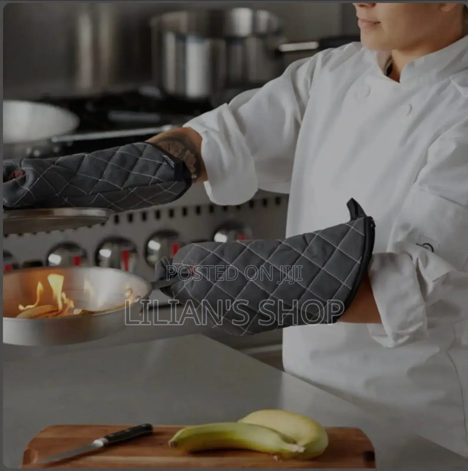 Heat Resistant Oven Gloves