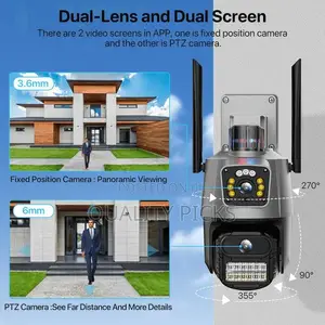 9mp Wifi PTZ Camera 8x Hybrid Zoom 6mp Ip Camera