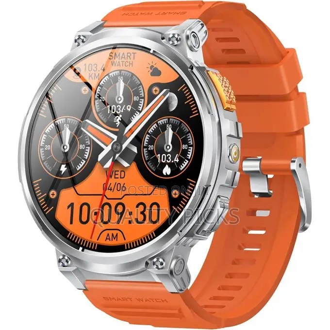 Hainoteko Rw-57 Max Waterproof Smart Watch for Men