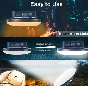 Multfunctional Powerful Rechargeable Camping Lantern