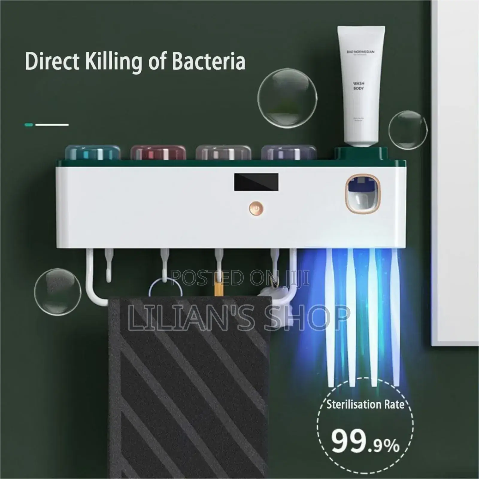 Renos Smart Sterilization Toothbrush Holder (Ra-917)