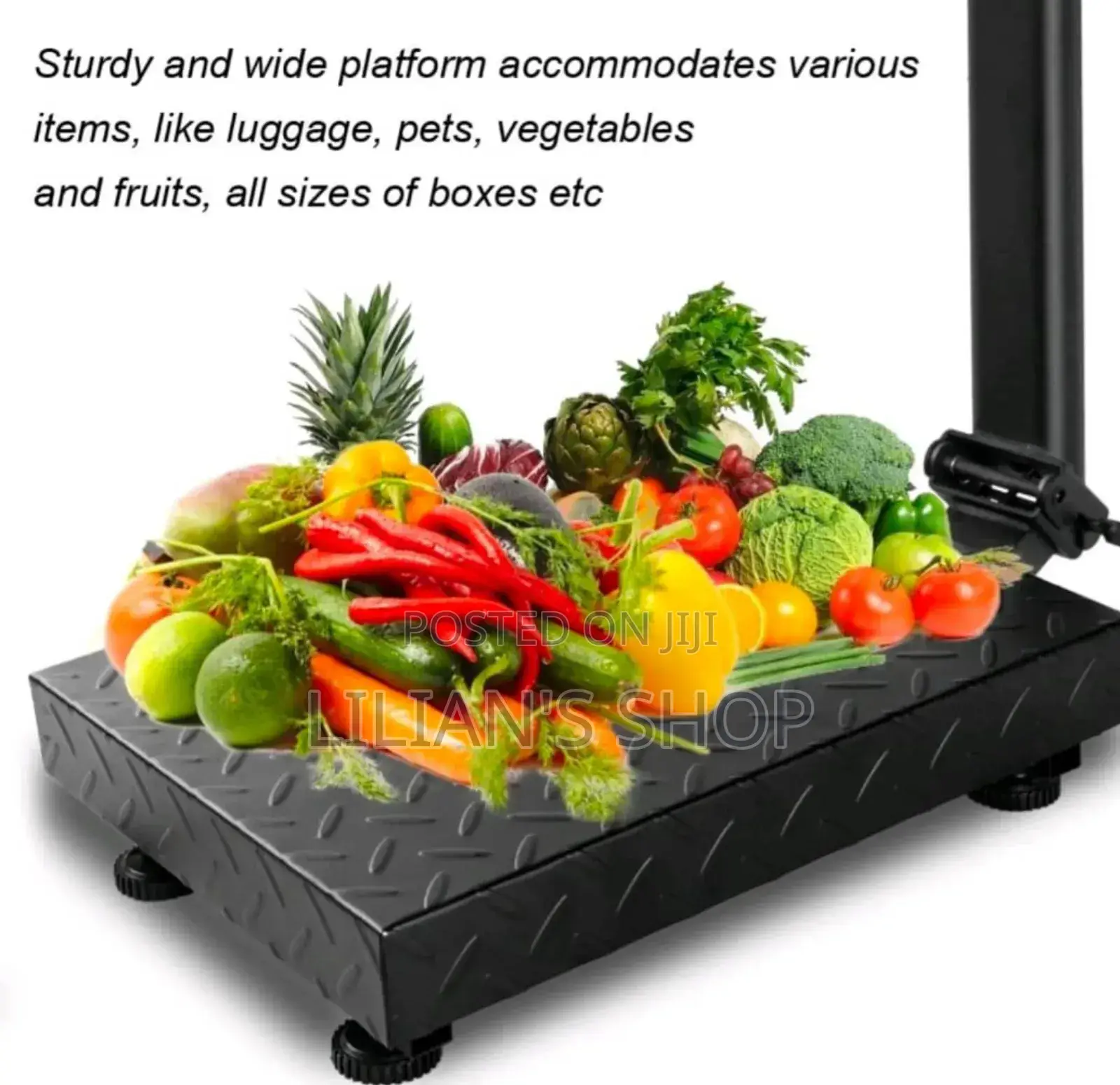 300kg Commercial Digital Platform Scale, for Industrial or Retail Use