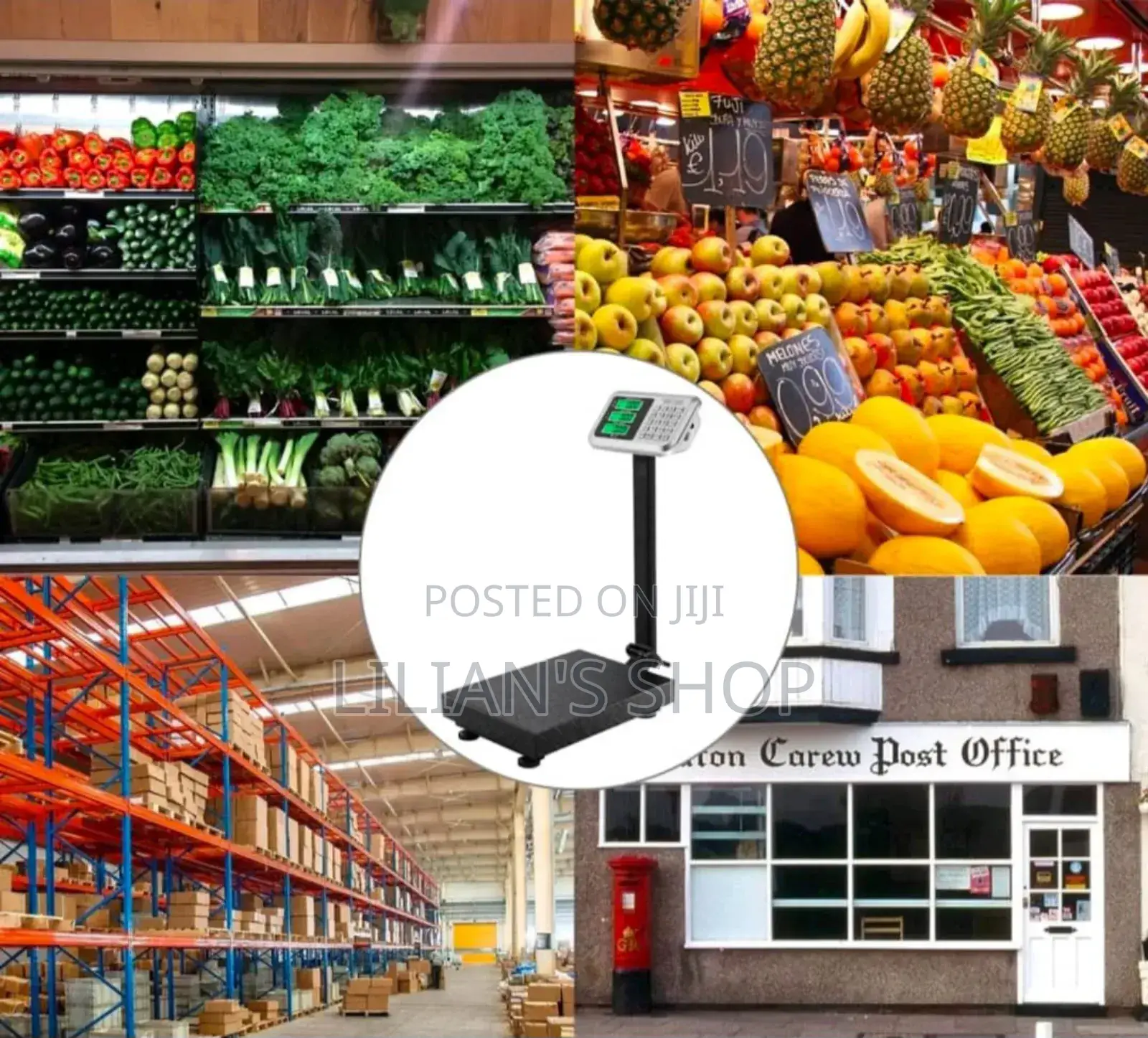 300kg Commercial Digital Platform Scale, for Industrial or Retail Use