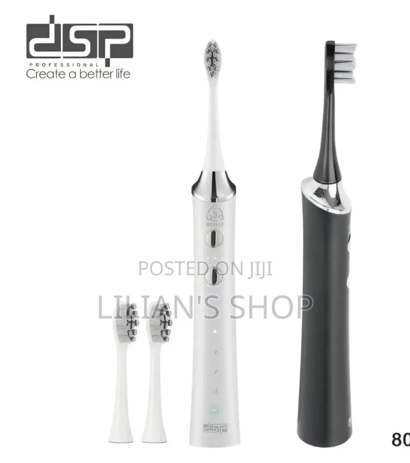 DSP Encore Pro Model 80188 Sonic Electric Toothbrush.