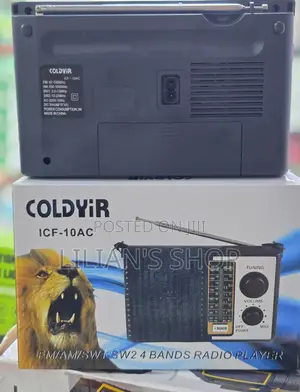 Coldyir Icf-10ac Portable 4-Band Radio.