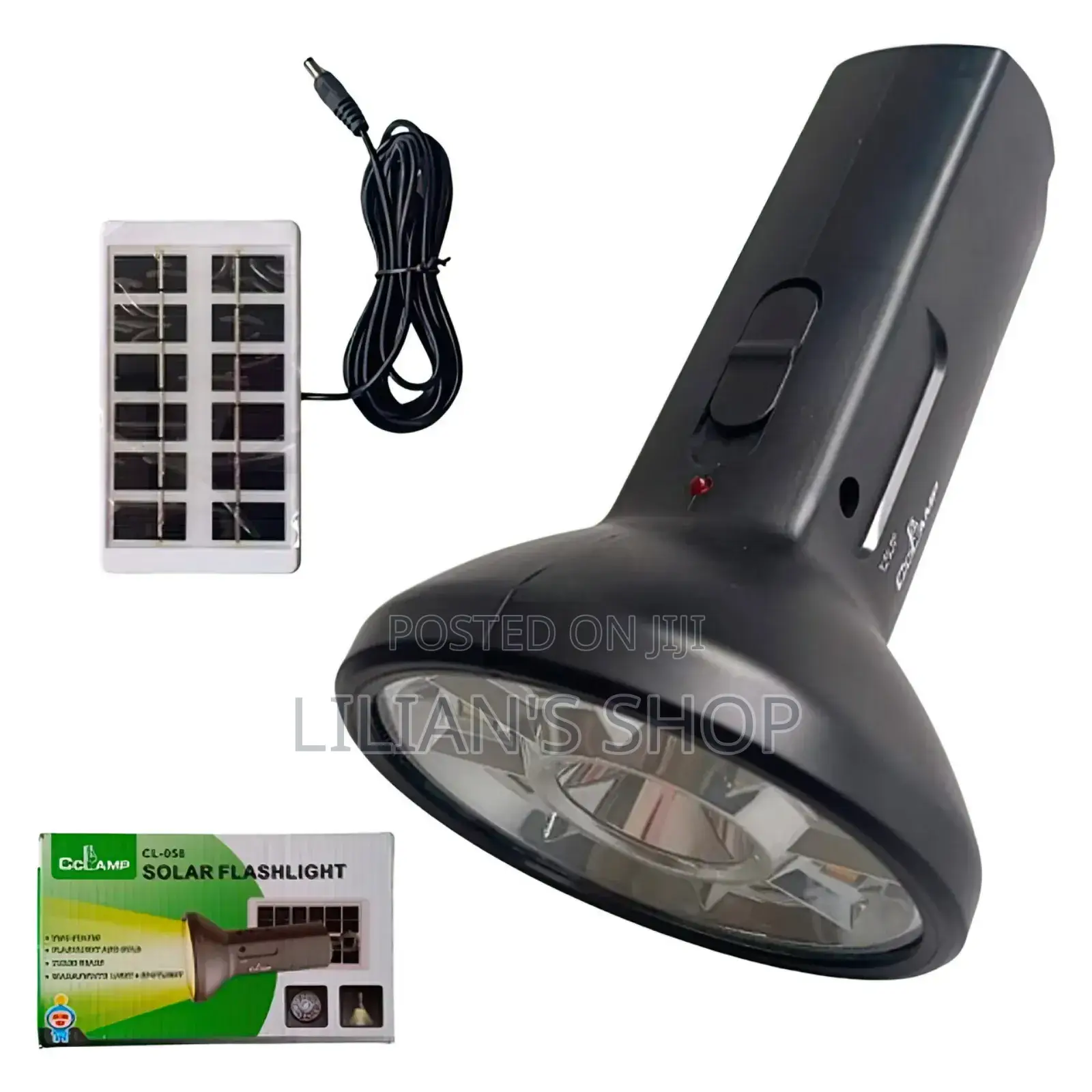 Cclamp Cl-058 Solar Flashlight.